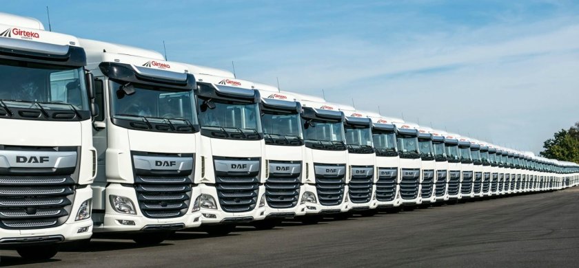 DAF XF Гиртека
