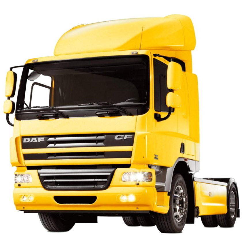 DAF cf85 жёлтый