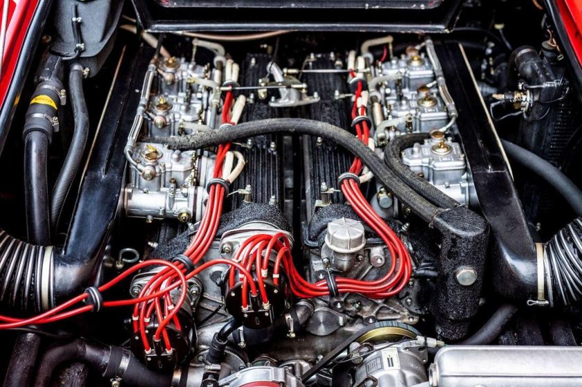 Lamborghini countach мотор