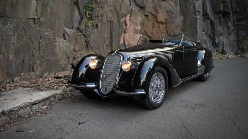 Alfa romeo 8c 2900b lungo spider
