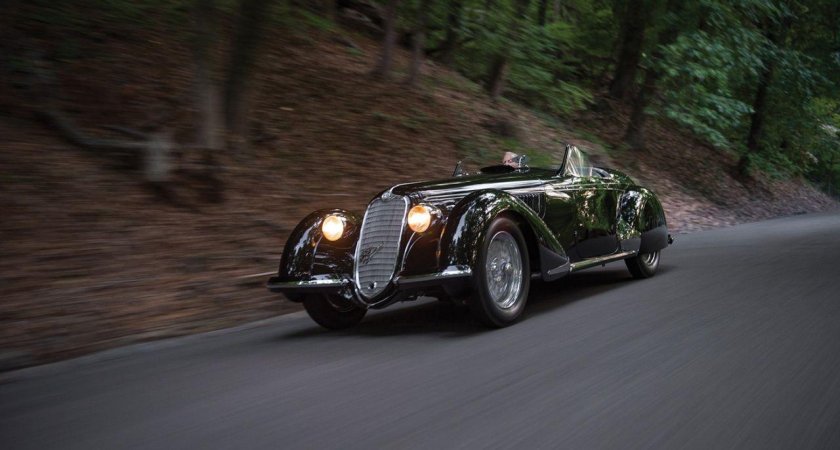 Alfa Romeo 8c 2900b lungo Spider