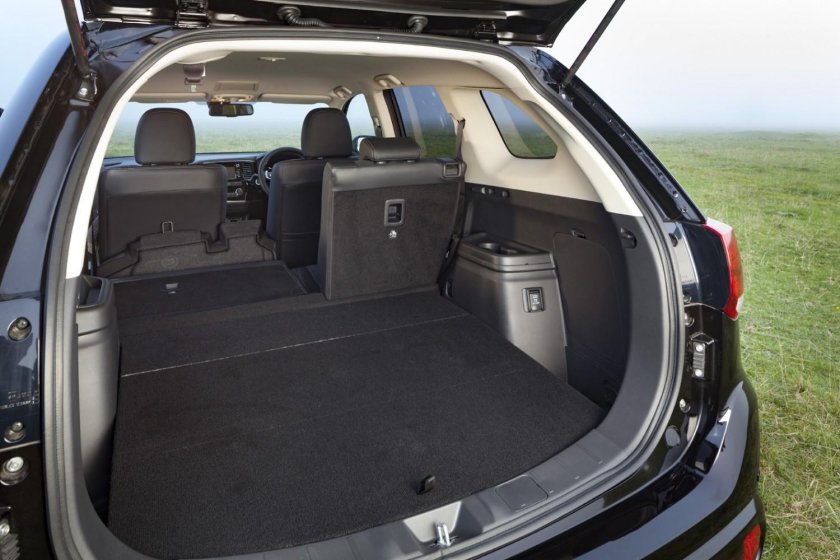 Mitsubishi Outlander 2017 багажник