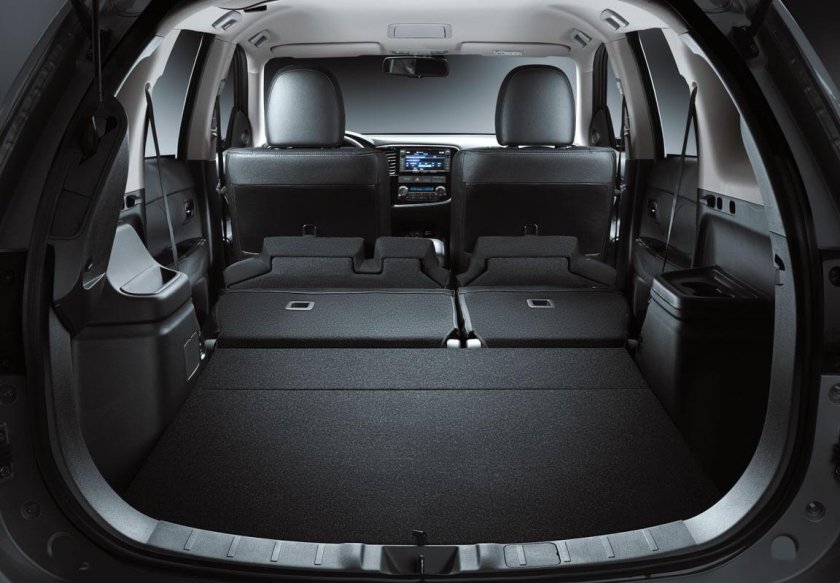 Mitsubishi Outlander 2017 багажник