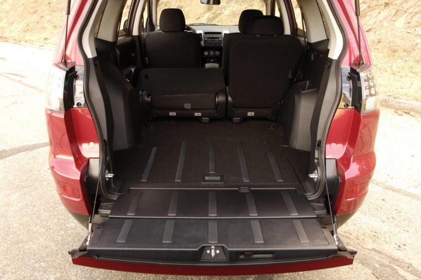 Mitsubishi Outlander 2008 багажник