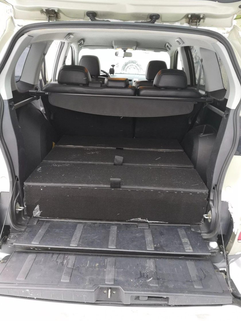 Mitsubishi Outlander 2 багажник