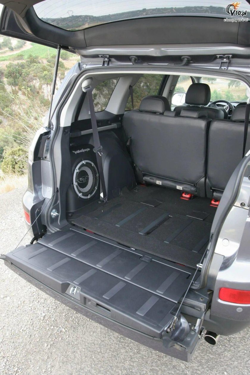 Митсубиси Аутлендер 2008 багажник