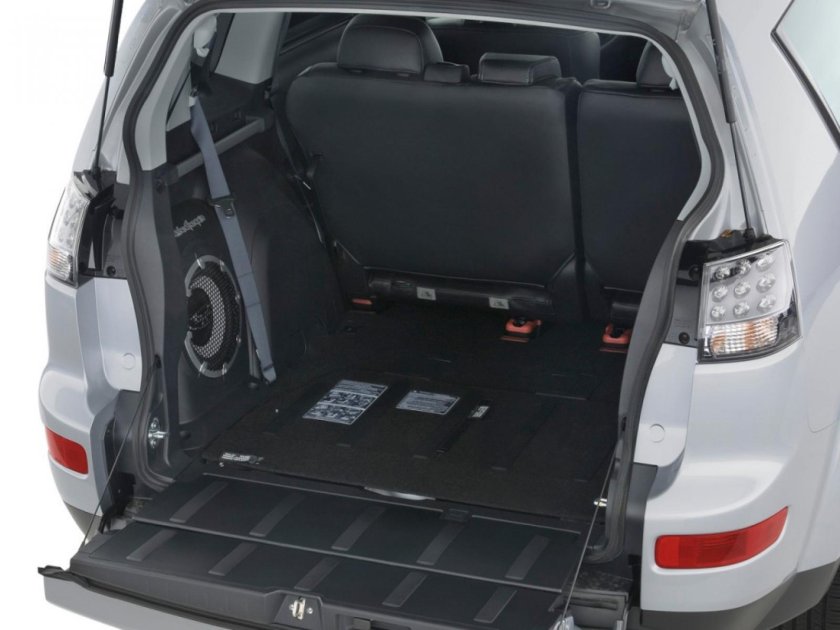 Mitsubishi Outlander 2008 багажник