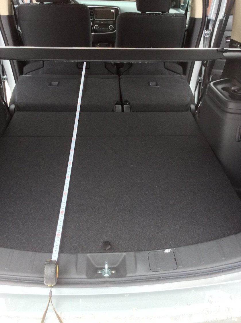 Mitsubishi Outlander 3 багажник