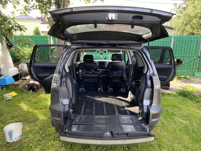 Mitsubishi Outlander XL багажник