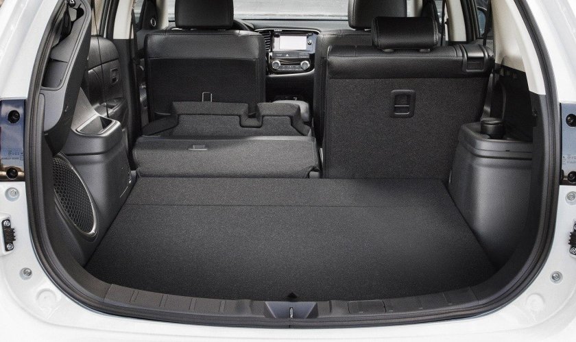 Mitsubishi Outlander 2016 багажник