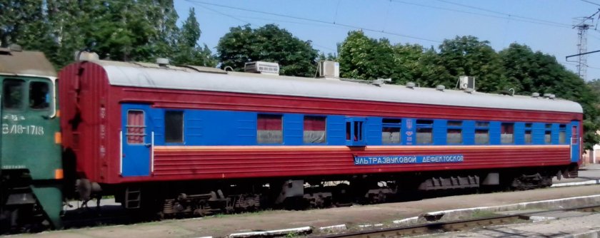 Вагон-дефектоскоп Авикон-03м