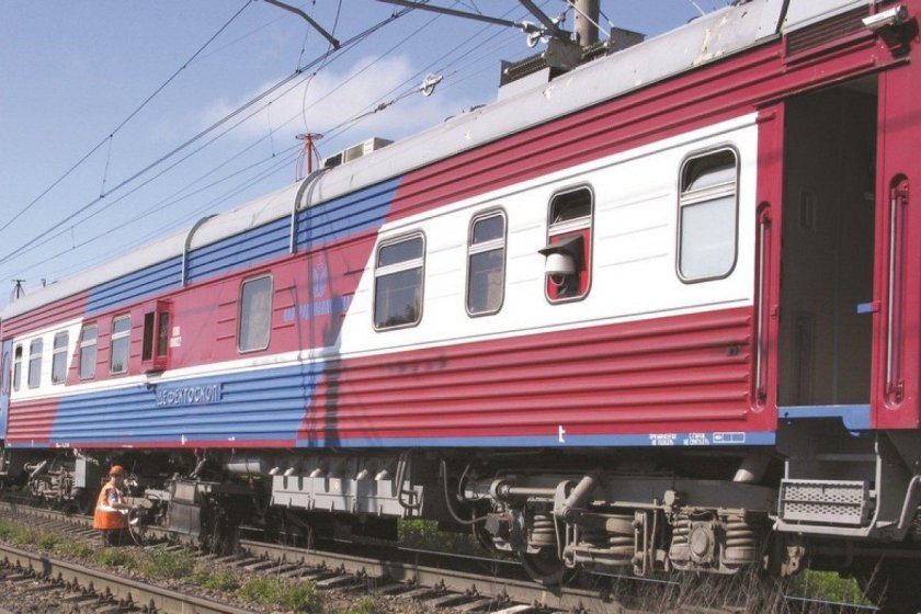 Вагон дефектоскоп ТВЕМА