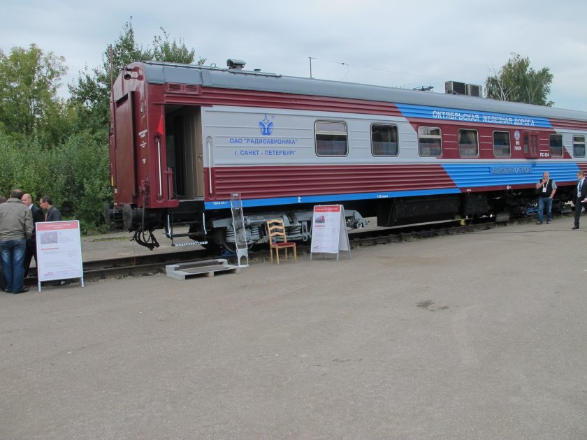 Вагон дефектоскоп ВД УМТ 2