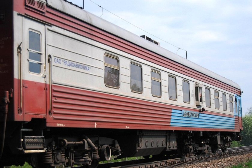 Вагон дефектоскоп твема