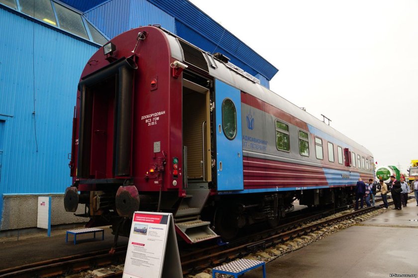 Вагон-дефектоскоп Авикон-03м