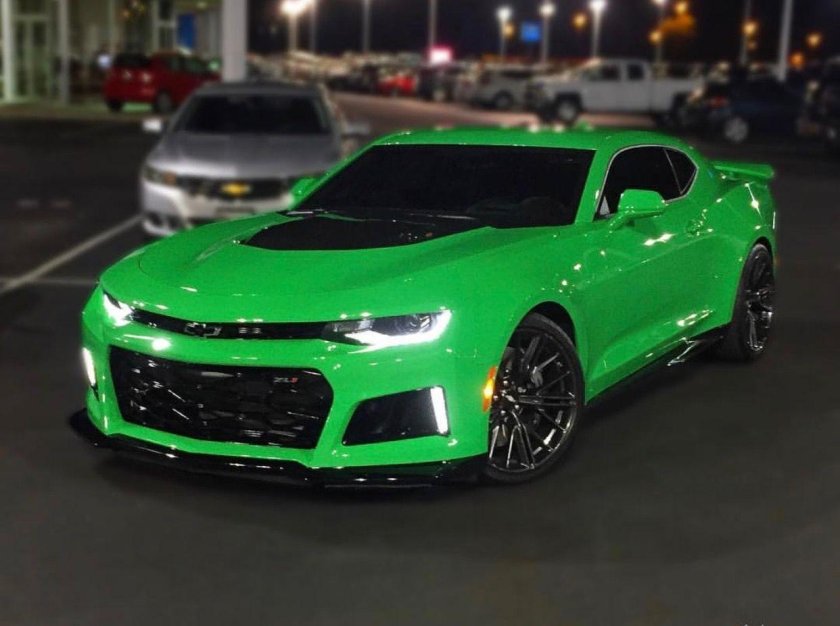 Camaro zl1 Green