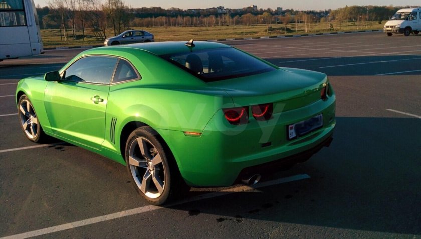 Шевроле салатовая