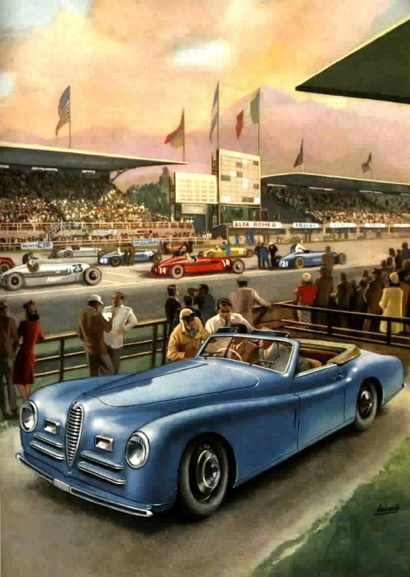 Alfa Romeo 1950 кабриолет