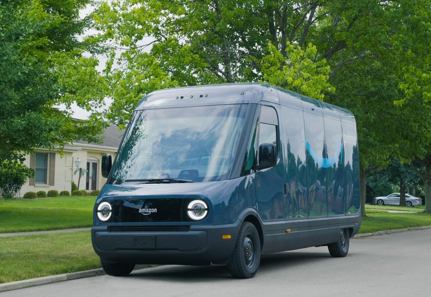 Фургон Rivian для Amazon
