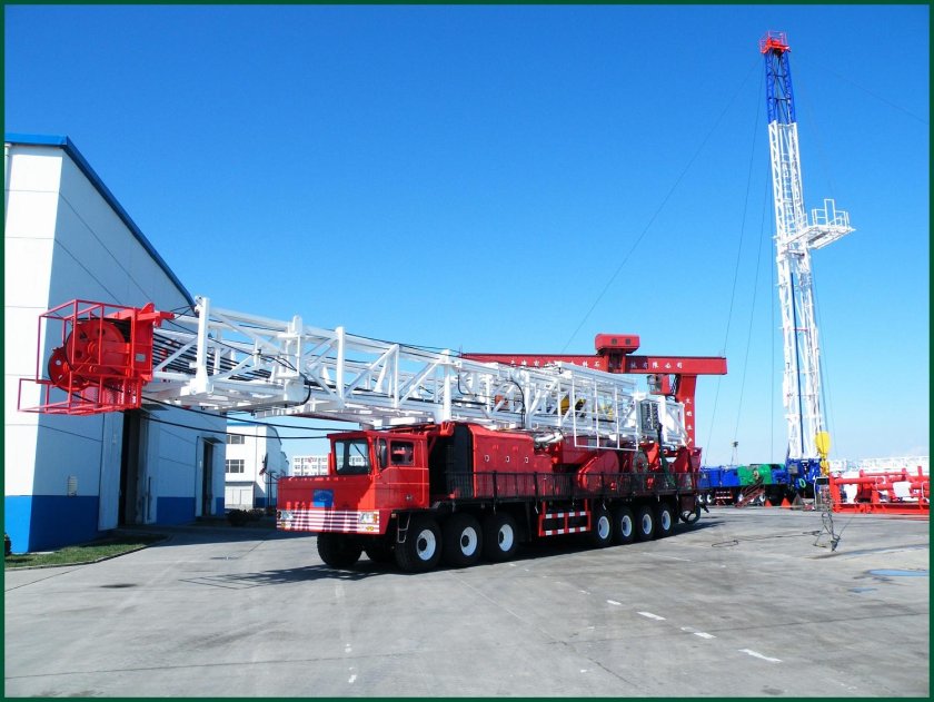 Мобильная буровая zj30