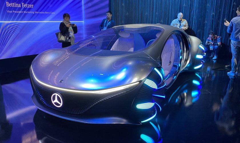 Электрокар Мерседес Benz Vision