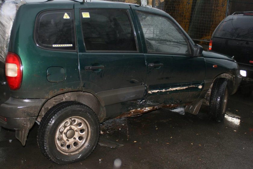 Разбитые Нивы Шевроле