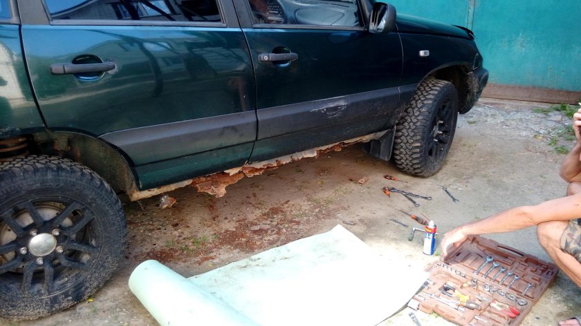 Переварка Нива Шевроле