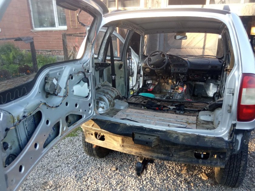 Кузов Нива Шевроле