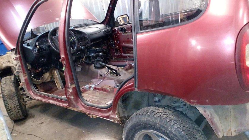 Переварка Нива Шевроле