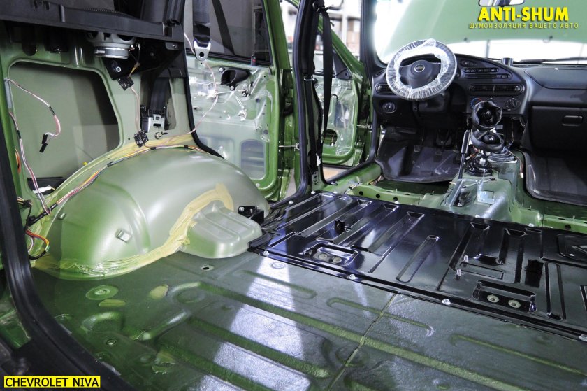 Днище Нива Шевроле