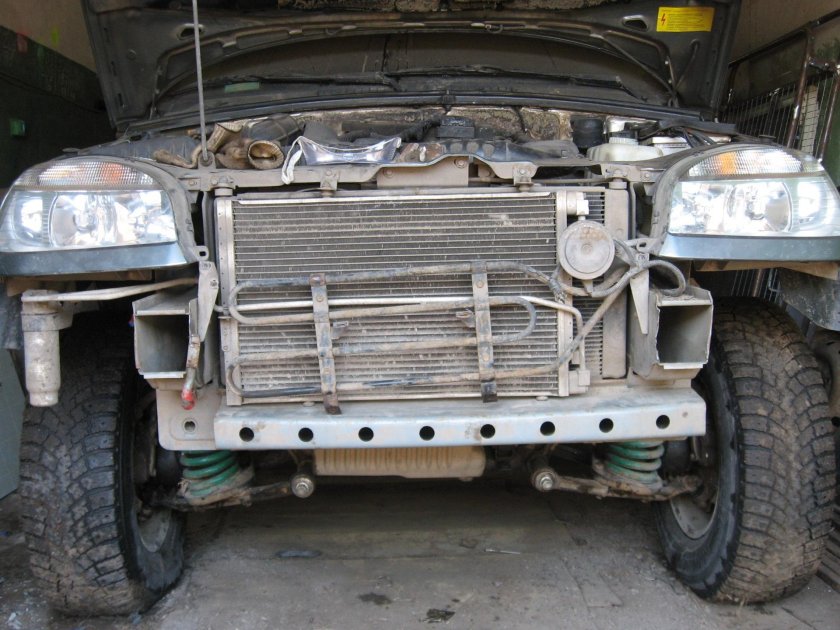 Усиление бампера Нива Шевроле