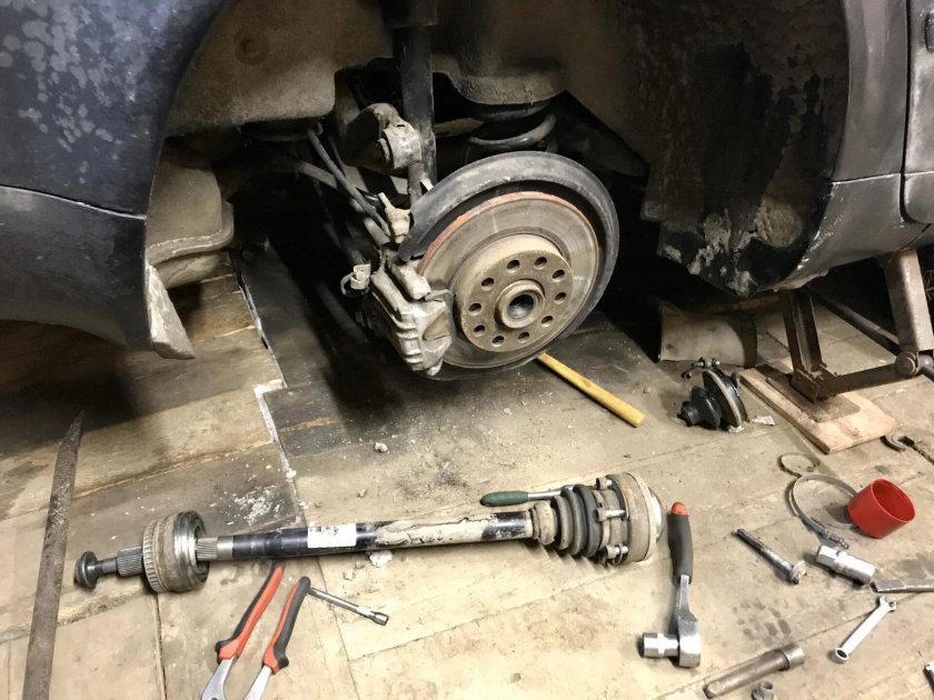 Длина полуосей Ауди 100 с3 2.3l