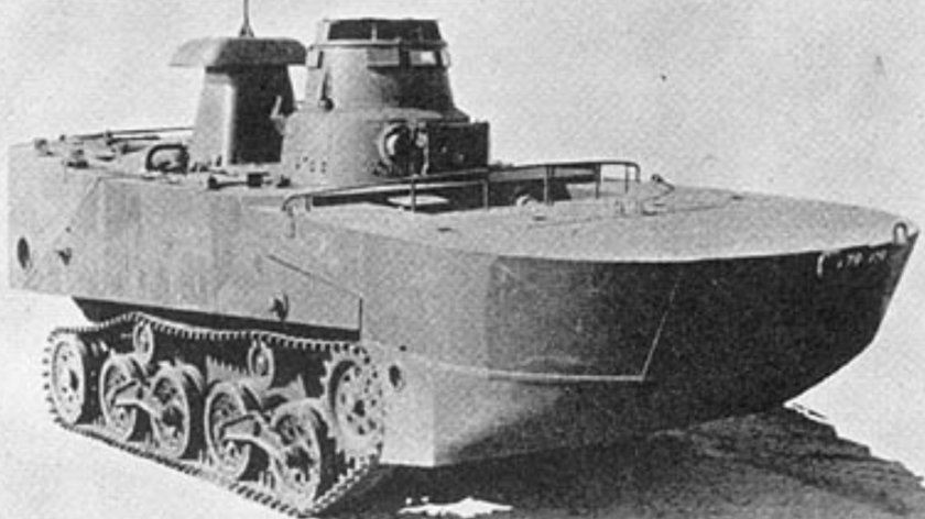 Type 2 ka-mi Amphibious Tank