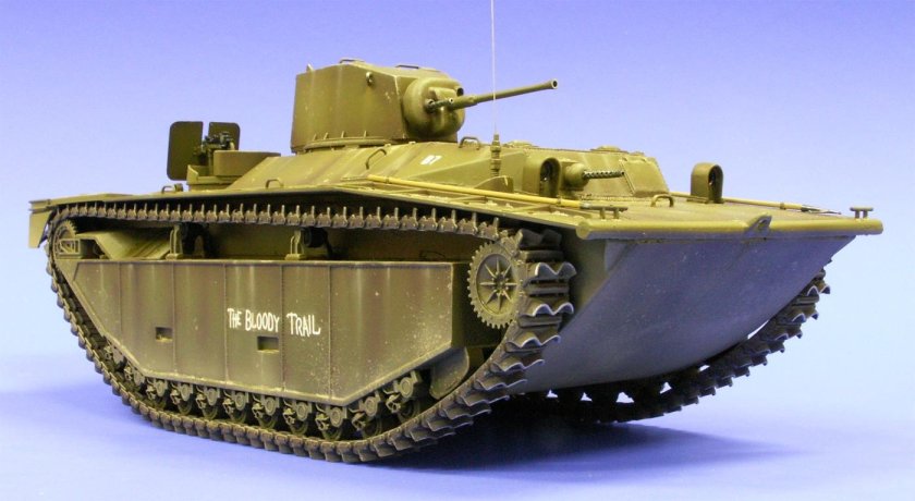 Танк LVT A 1 амфибия