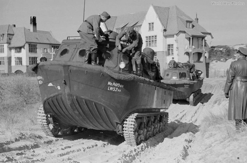 Амфибия lws Land-Wasser-Schlepper Type II