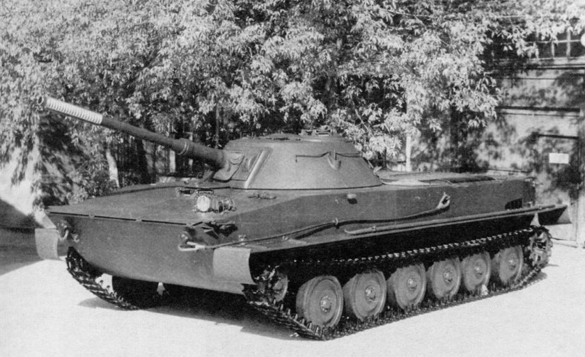 Пт-76 плавающий танк
