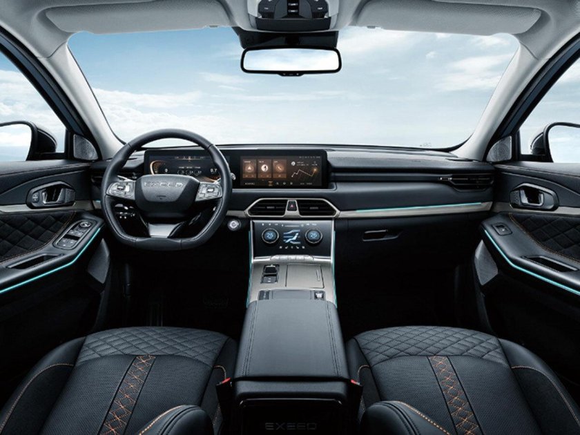 Chery exceed TXL 2022 салон