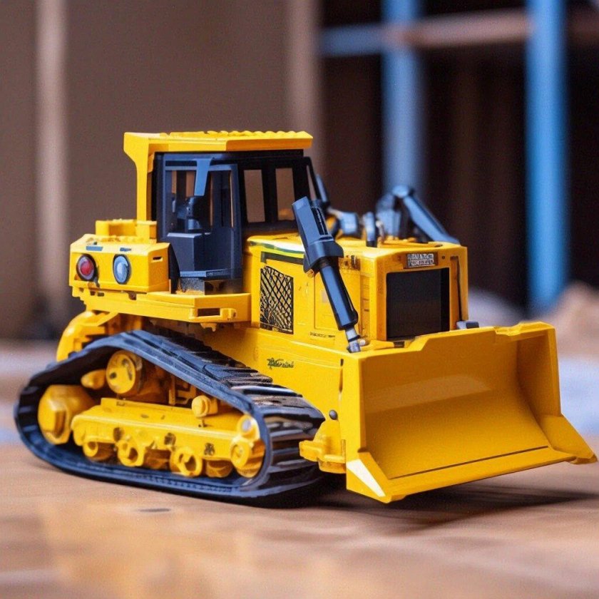 Бульдозер bruder cat (02-443)