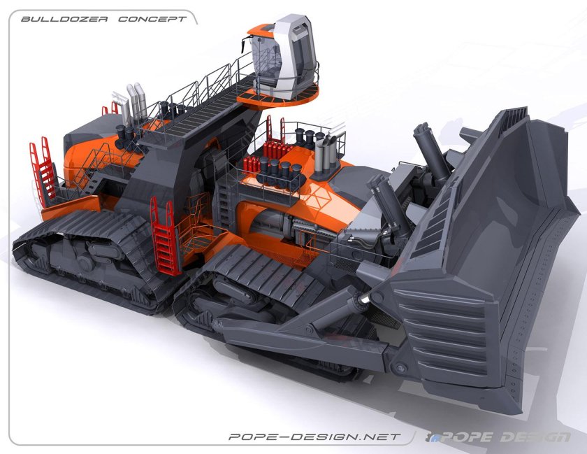 Бульдозер будущего