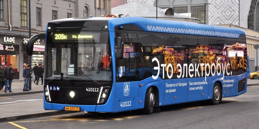 Автобусы Москва электробус