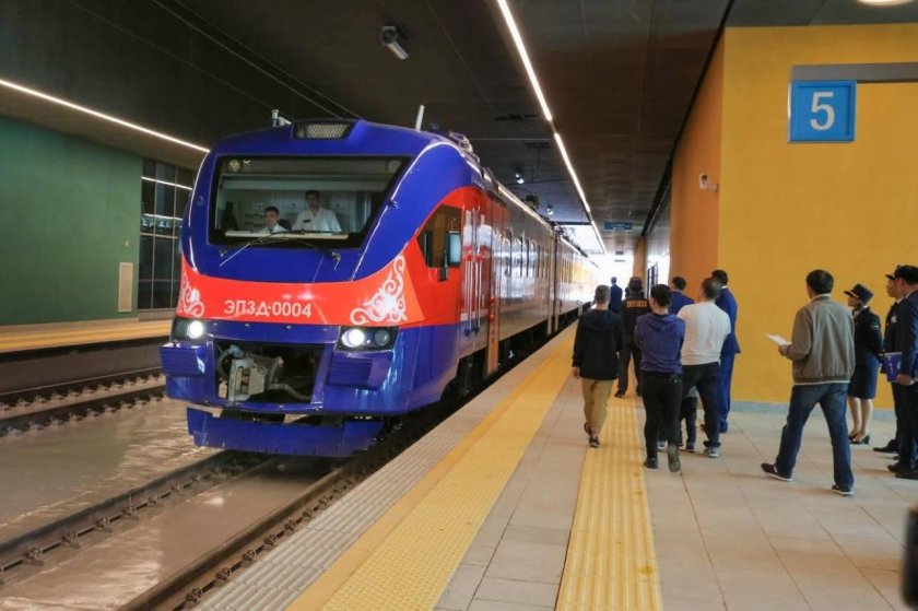 Электрички Казахстана