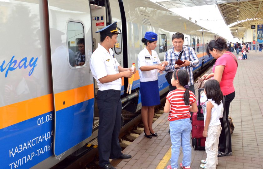 Казахстан Темир жолы КТЖ казахстанские железные дороги