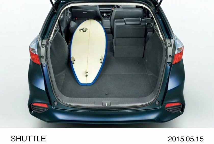 Honda Fit Shuttle багажник