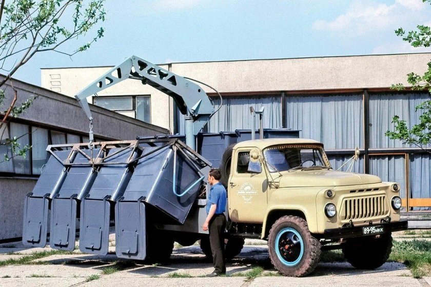 ГАЗ 53 м30 мусоровоз