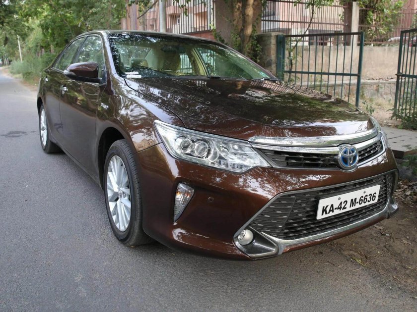 Тойота Камри 55 коричневый металлик