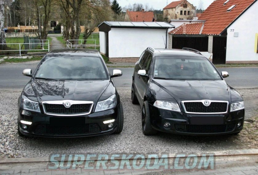 Skoda Octavia 2 Рестайлинг тюнинг