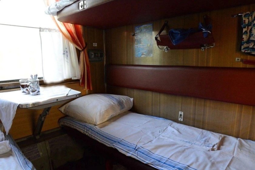 Старый купейный вагон