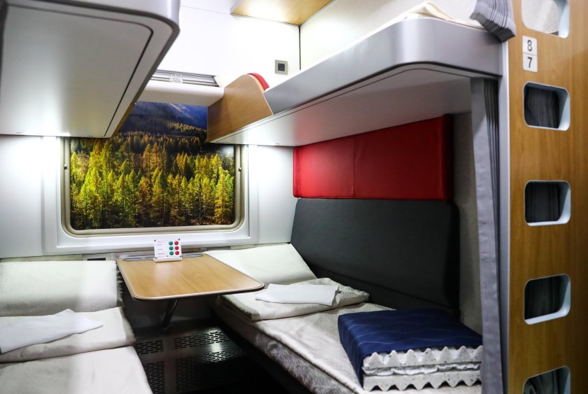 Вагон купе РЖД 2022