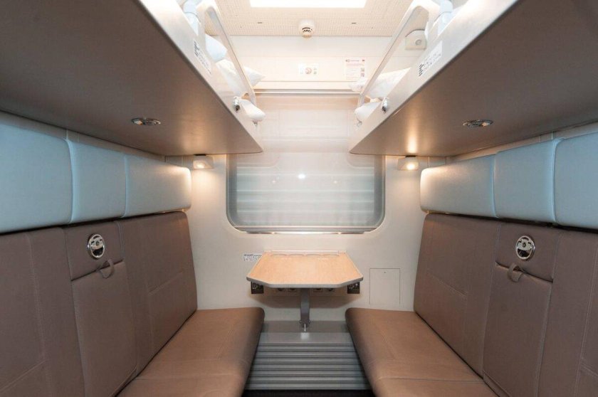 Новые купе вагоны ржд