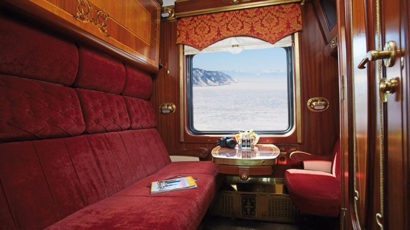 Вагон золотой Орел Транссибирский экспресс